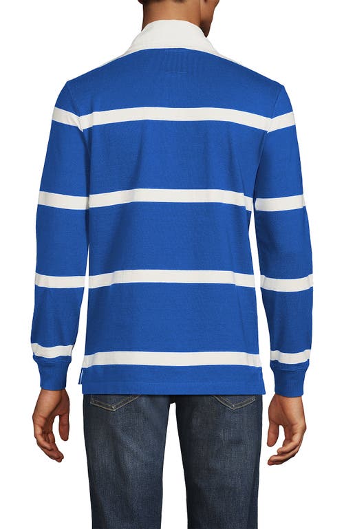 LANDS' END LANDS' END LONG SLEEVE RUGBY SHIRT 