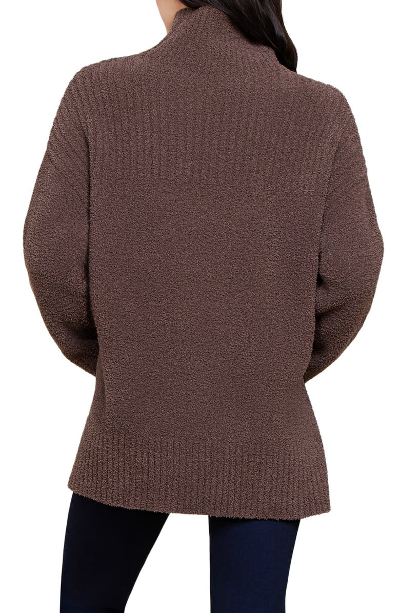 Barefoot Dreams<sup>®</sup> CozyChic<sup>™</sup> High-Low Pullover, Alternate, color, Java