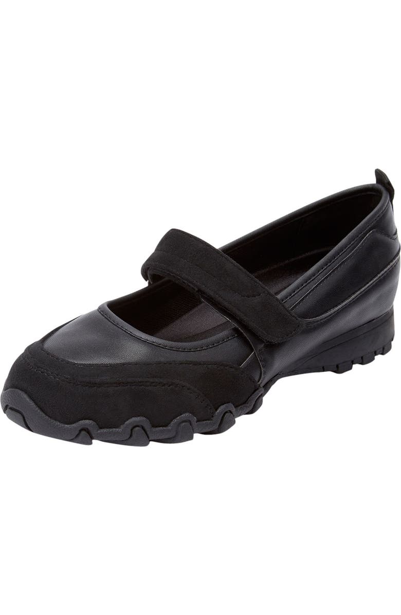 Comfortview CV Sport Basil Sneaker, Main, color, Black