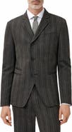 John Varvatos Silo Stripe Wool Blazer