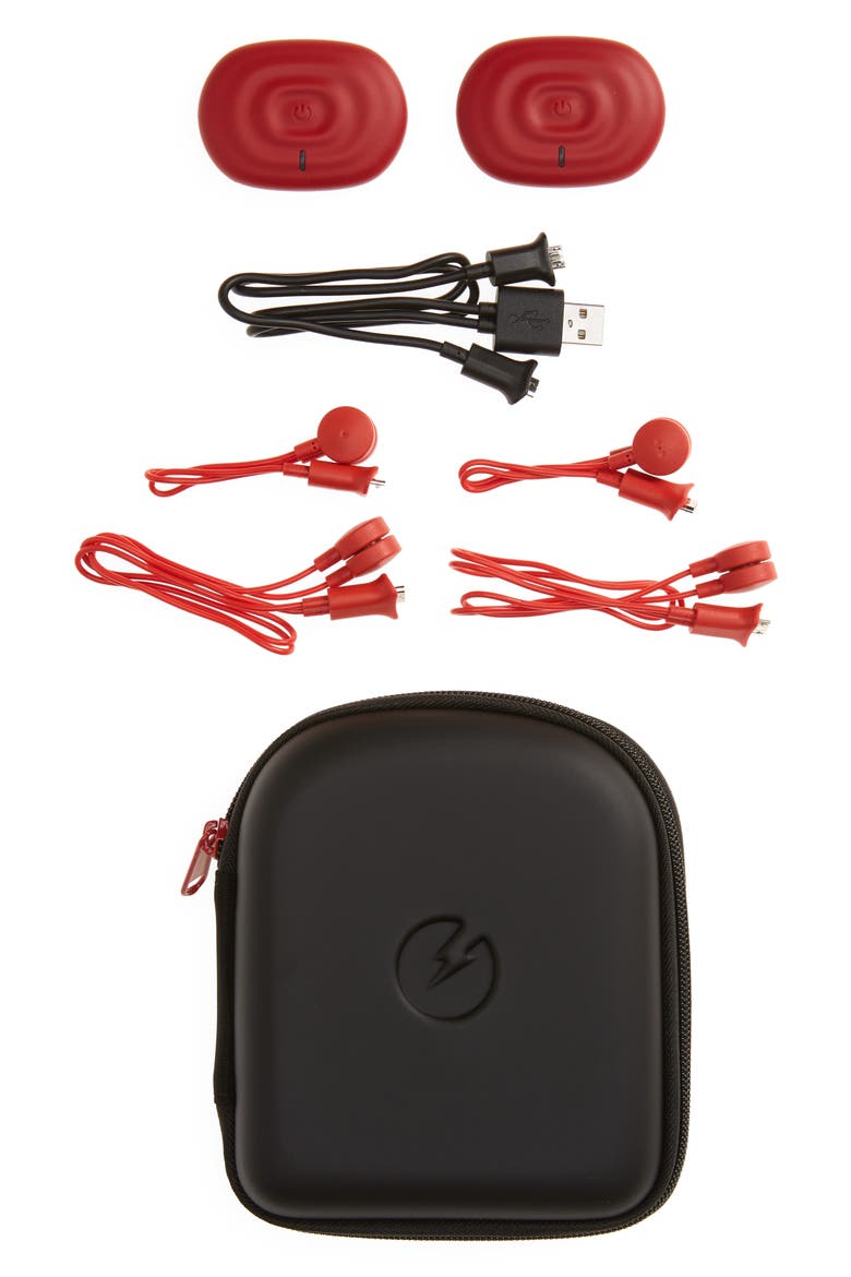 Theragun PowerDot 2.0 Duo Smart Muscle & Nerve Stimulator, Main, color, RED