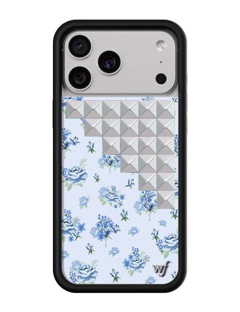 Forget Me Not Floral Stud iPhone 17 Pro/17 Pro Max Case