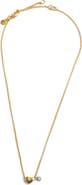 Madewell Baby Heart Pendant Necklace