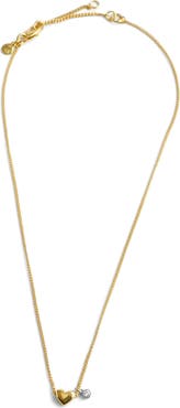 Madewell Baby Heart Pendant Necklace