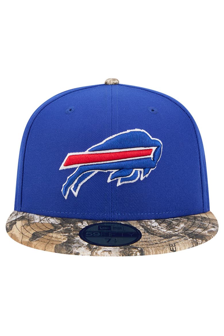 Men's New Era Royal Buffalo Bills Active Two-Tone Camo 59FIFTY Fitted Hat, Alternate, color, Royal