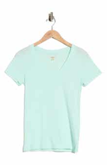 L'AGENCE Becca V-Neck T-Shirt