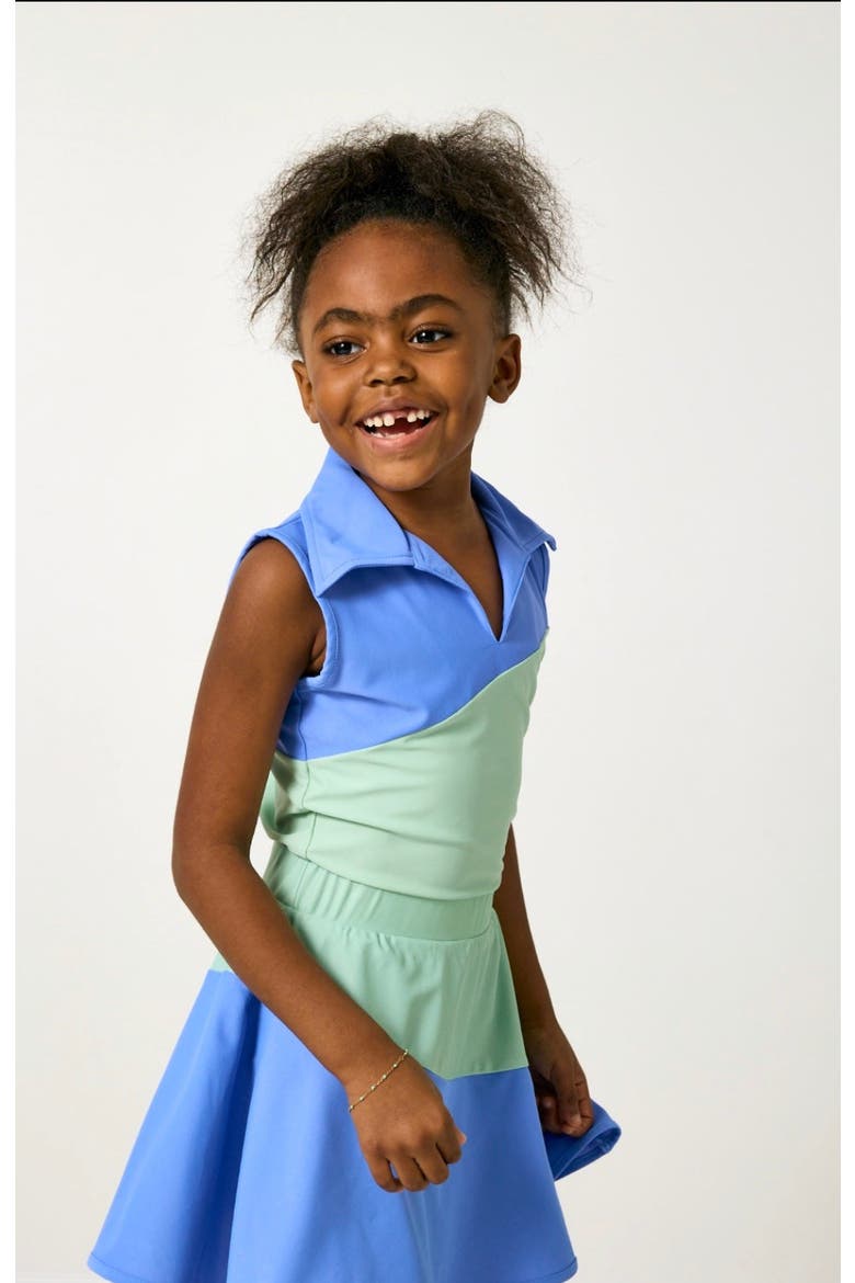 Half Court Skirt, Alternate, color, Blue Green