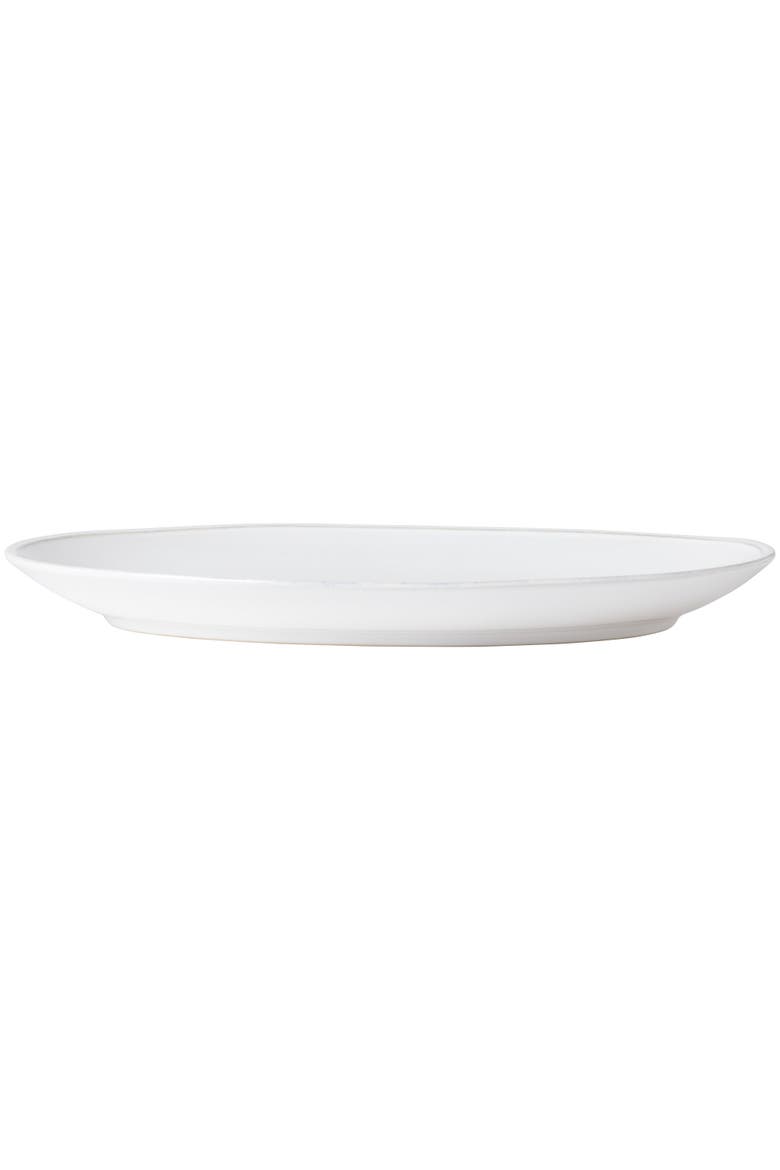 Friso Oval platter, Alternate, color, White