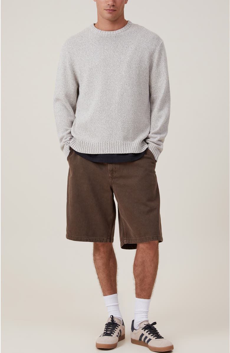 Cotton On Men's Baggy Denim Short, Alternate, color, 