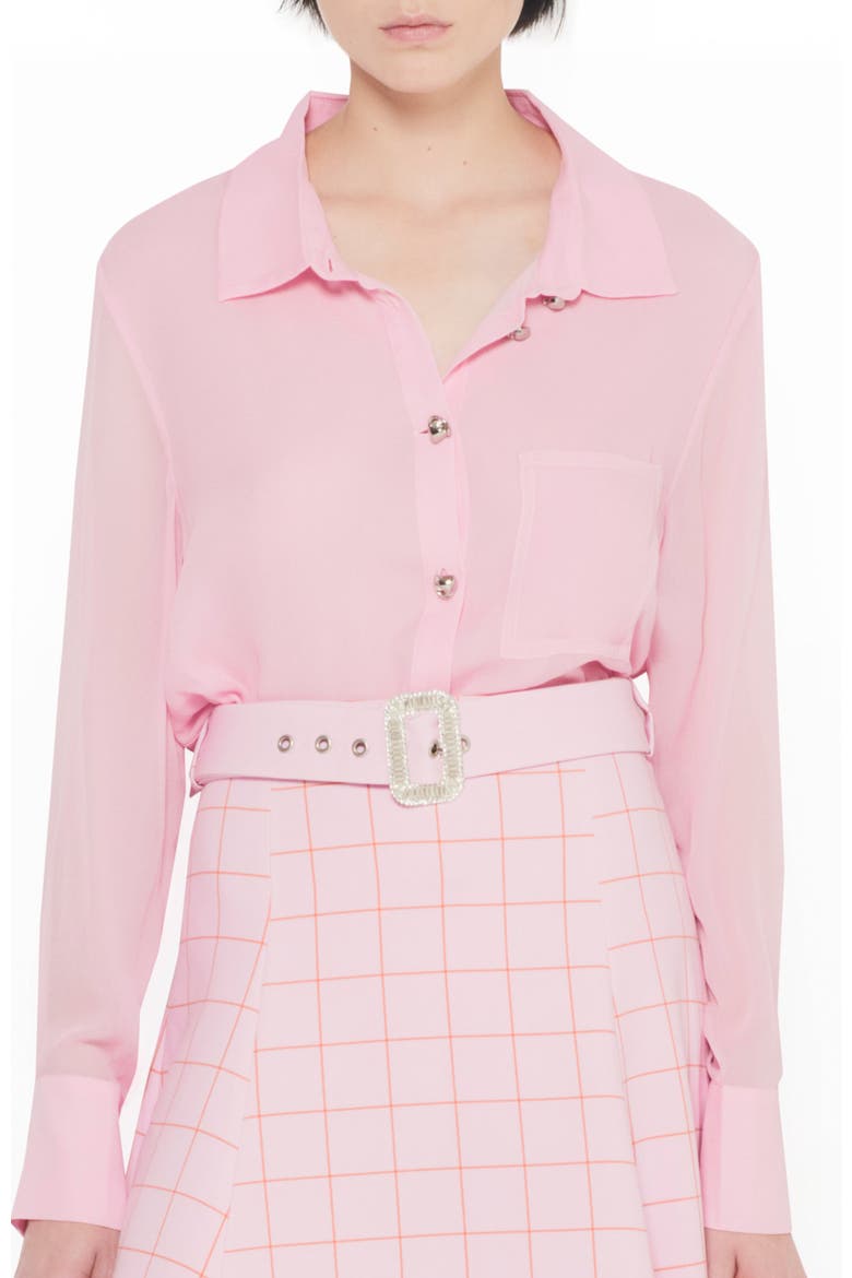Leo Blouse, Main, color, Cherry Blossom