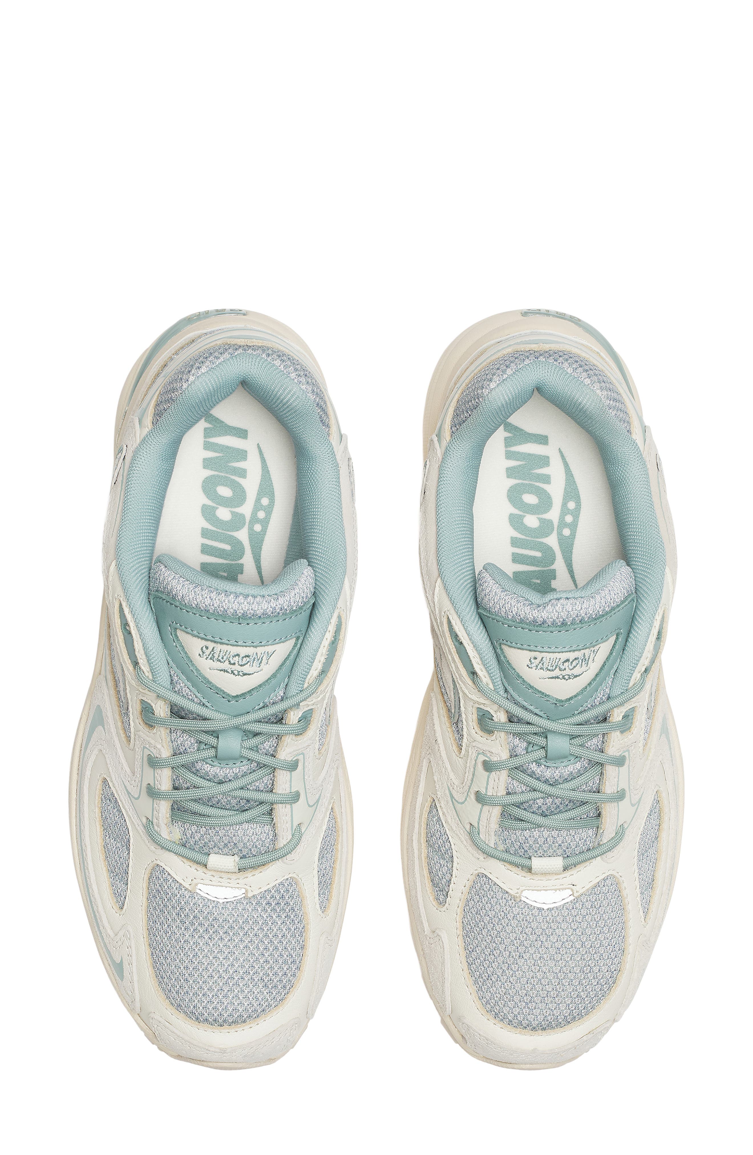 Grid Jazz 9 Sneaker, Alternate, color, BLUE SURF/ TOFU