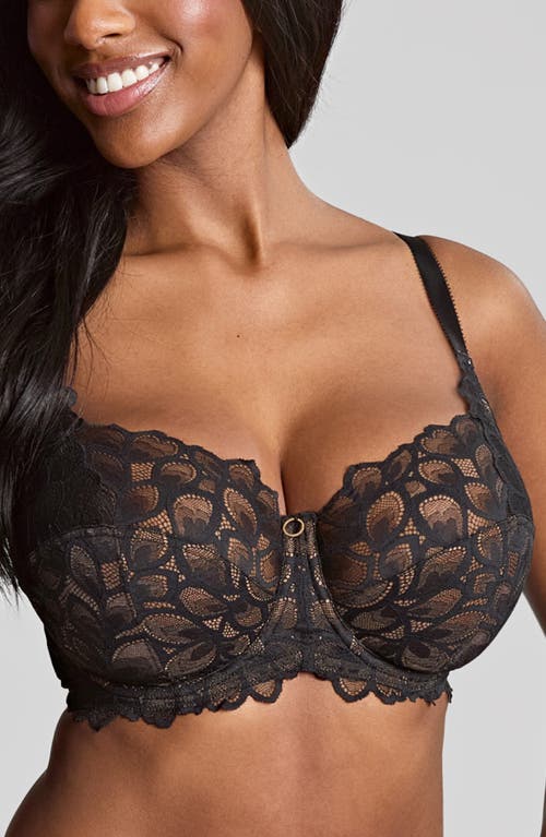 Panache Allure Underwire Full Cup Bra in Black/Latte 