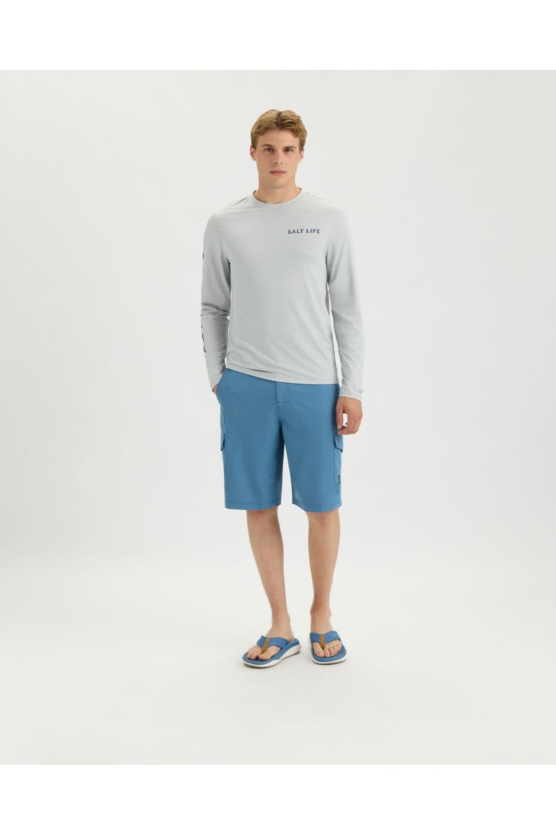 La Vida Boardwalk Shorts, Alternate, color, VINTAGE INDIGO