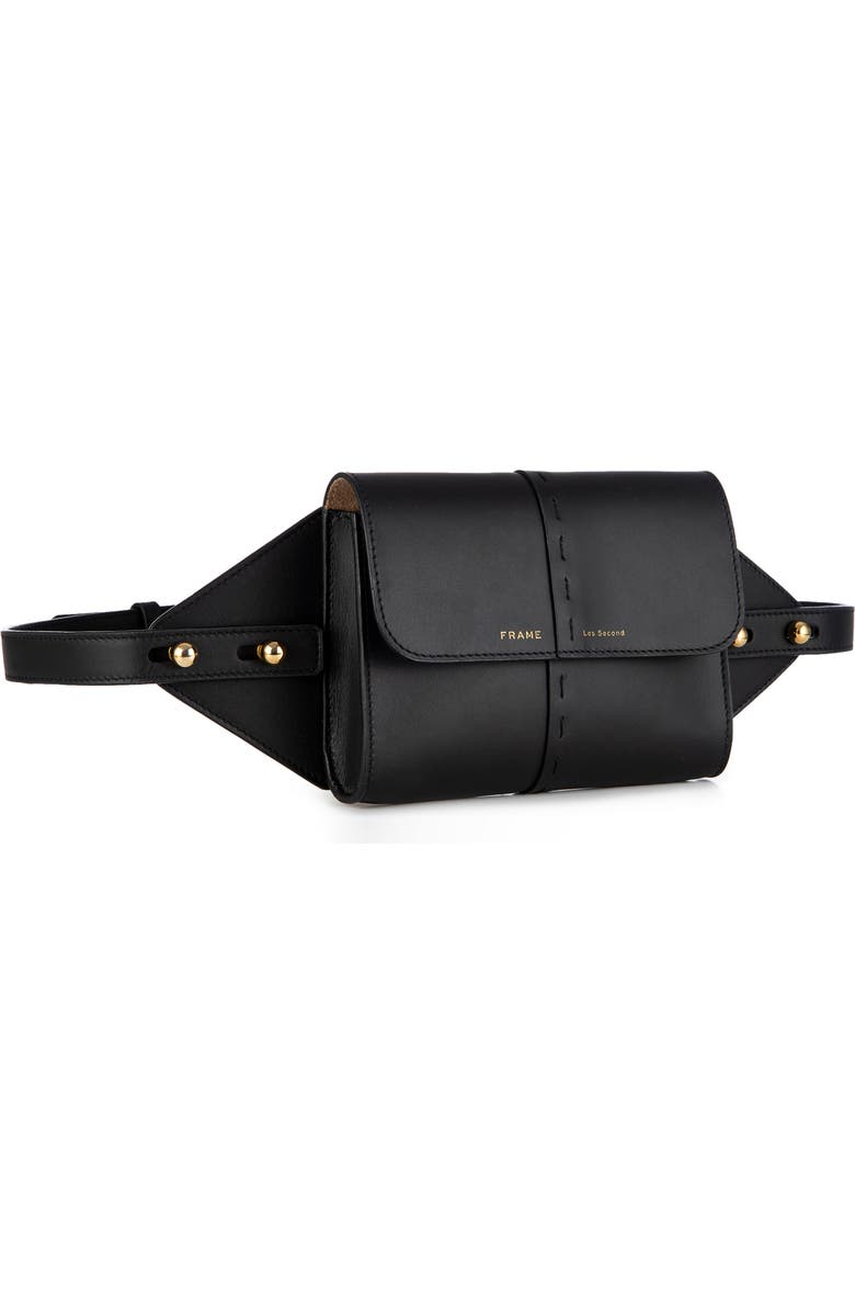 FRAME Les Second Leather Belt Bag, Alternate, color,