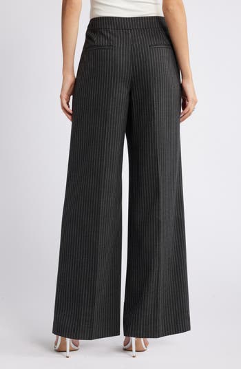 パンツ the Editor's Choice x SEE SEE PANTS XL Wide-Leg Twill Pants - Light beige/zebra print - Ladies | H&M US
