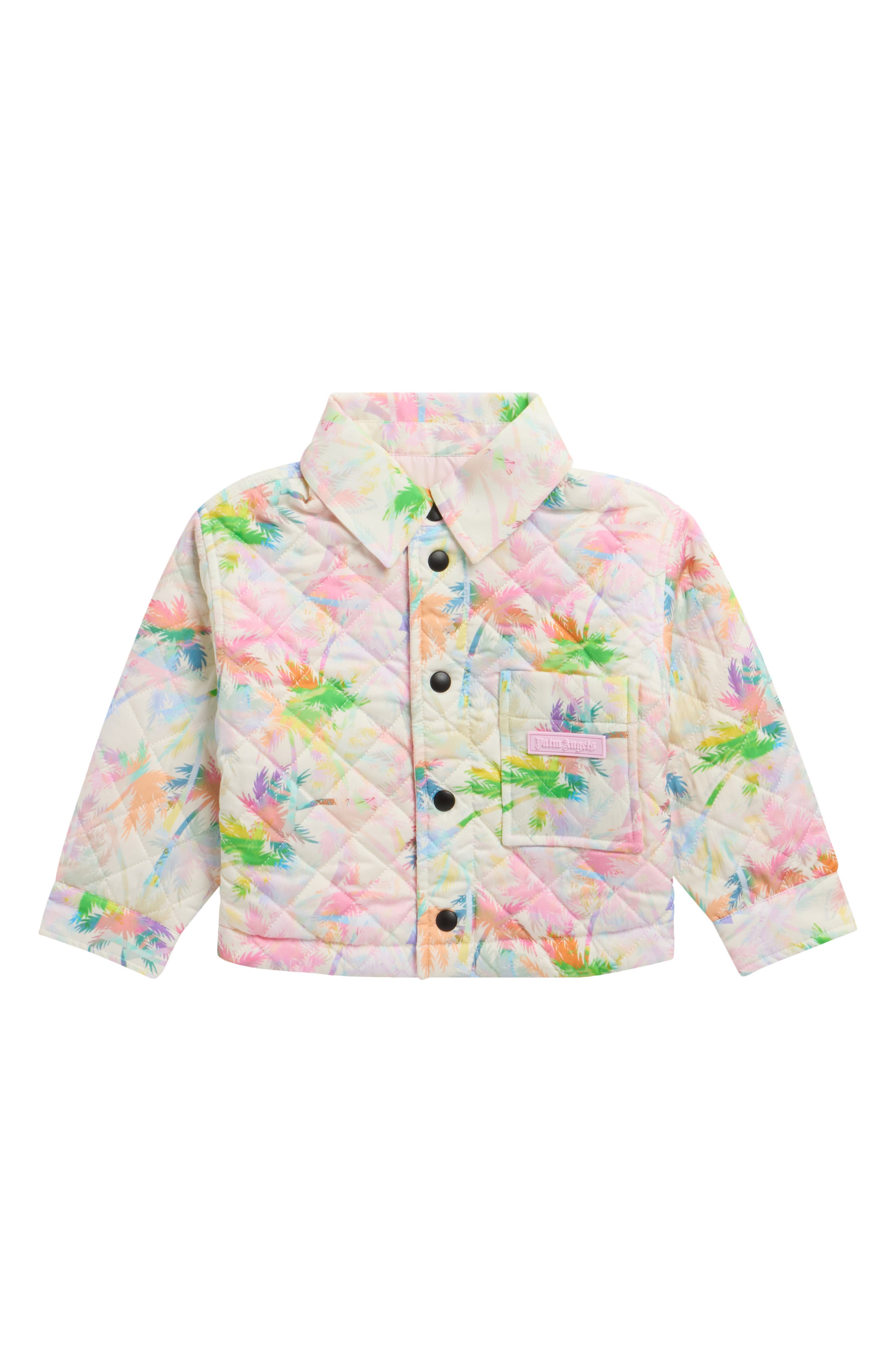 Kids' Reversible Quilted Shacket