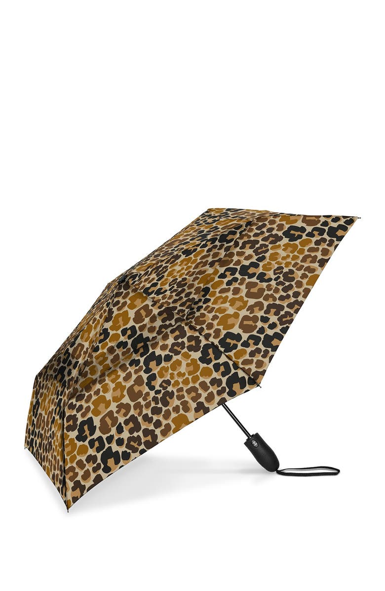 ShedRain Windjammer Auto Open & Close Umbrella, Main, color, Nord Kavita Tan