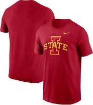 Nike Men's Nike Cardinal Iowa State Cyclones Logo T-Shirt
