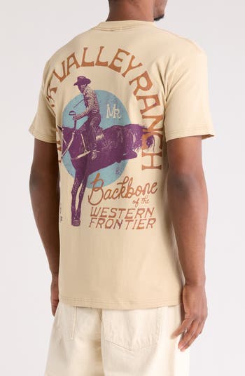 Hawk Valley Ranch Cotton Graphic T-Shirt