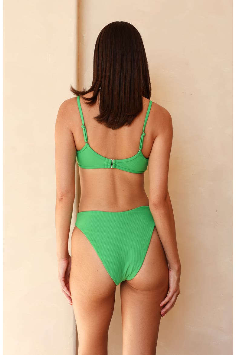 Blair Scoop Neck Bikini Top, Alternate, color, Paradise Palms
