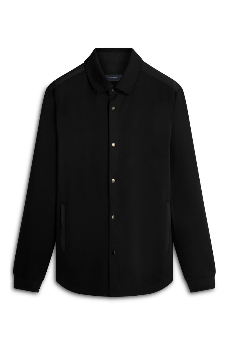 Bugatchi Knit Shirt Jacket, Alternate, color, 