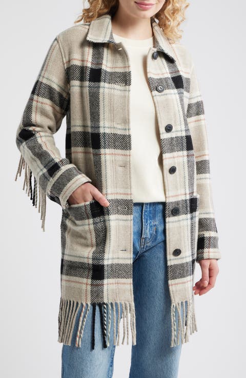 Jolene Wool Fringe Jacket