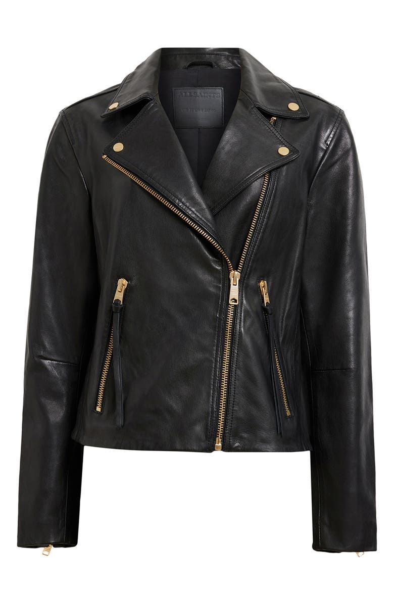 Dalby Leather Biker Jacket