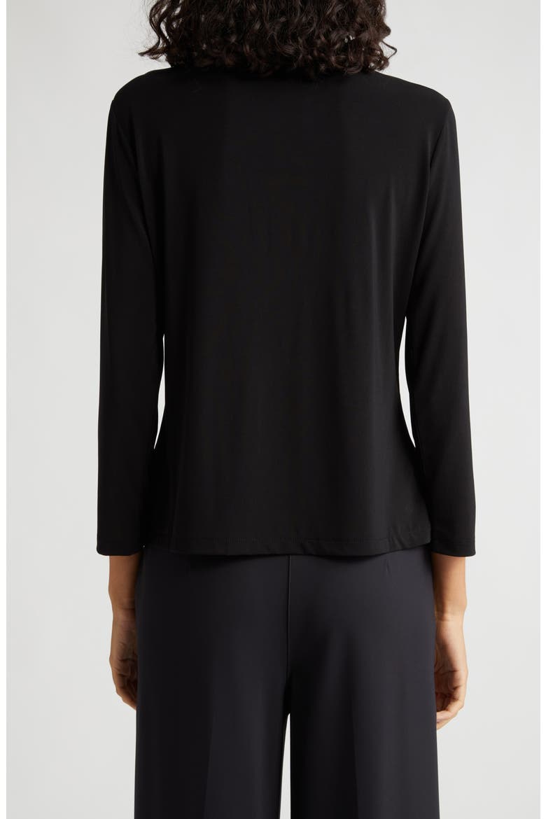 Long Sleeve Button-Up Shirt, Alternate, color, BLACK