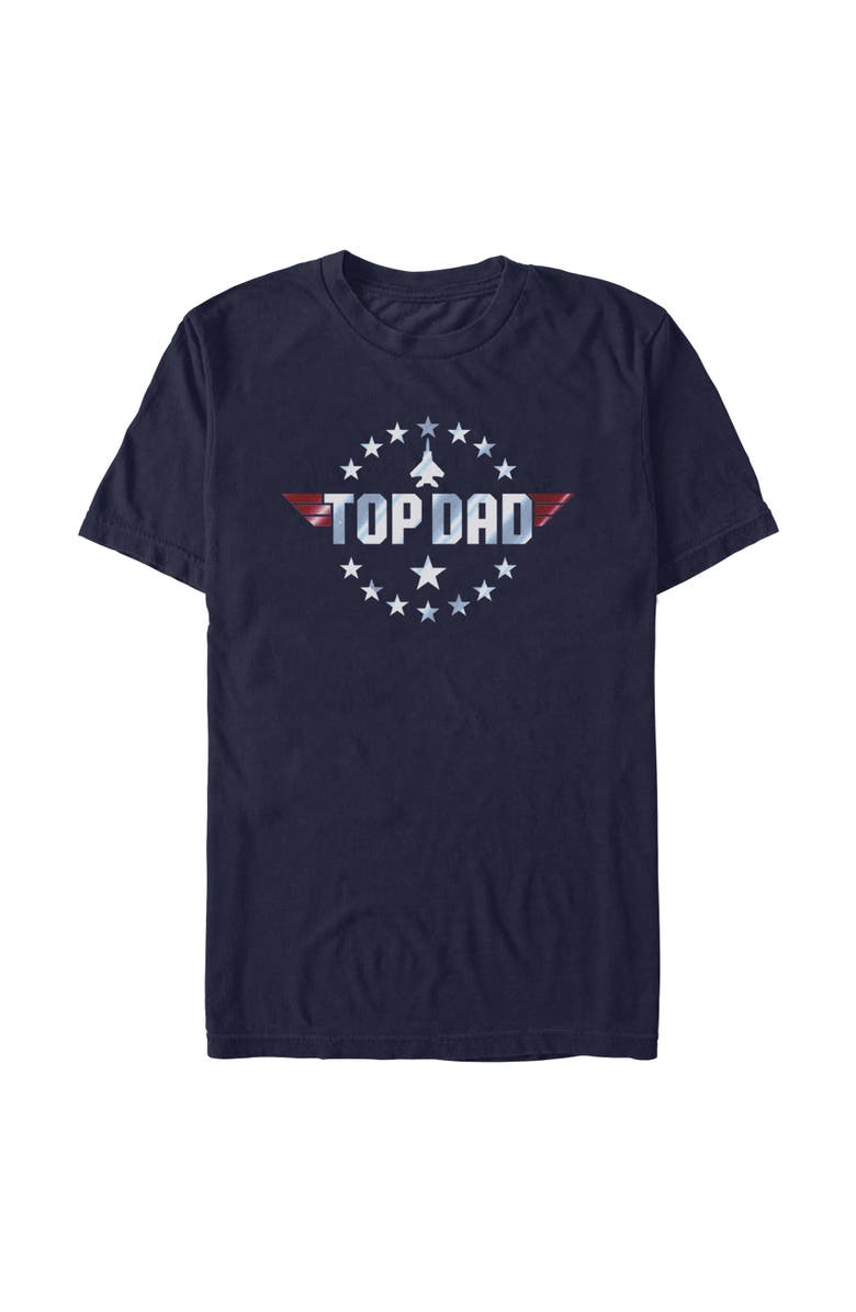 Lost Gods Men's Lost Gods Top Dad Logo  Graphic T-Shirt, Main, color, Navy Blue