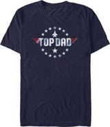 Lost Gods Men's Lost Gods Top Dad Logo  Graphic T-Shirt