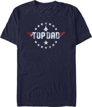 Lost Gods Men's Lost Gods Top Dad Logo  Graphic T-Shirt