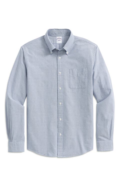 Oxford Cotton Button-Down Shirt