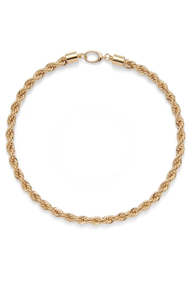 Lady Grey XL Rope Chain Necklace, Main, color, Gold