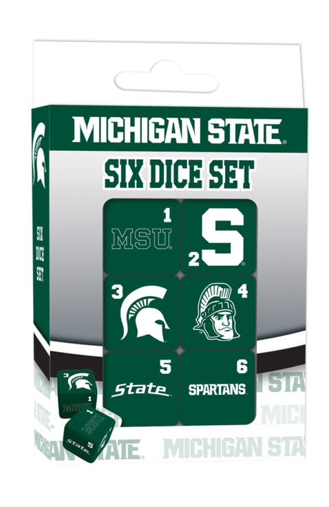 Michigan State Spartans Dice Set - 19mm