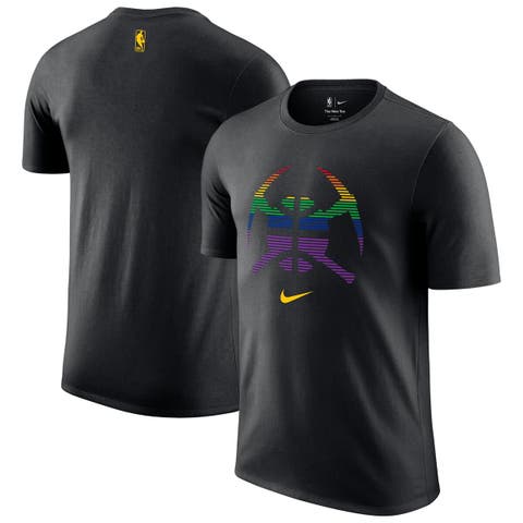 Men's Nike  Black Denver Nuggets 2025/26 City Edition Remix Essential Logo T-Shirt