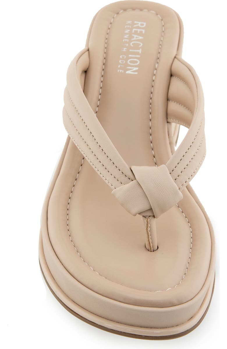 Reaction Kenneth Cole Rixton Platform Wedge Thong Sandal, Alternate, color, Smoke Grey