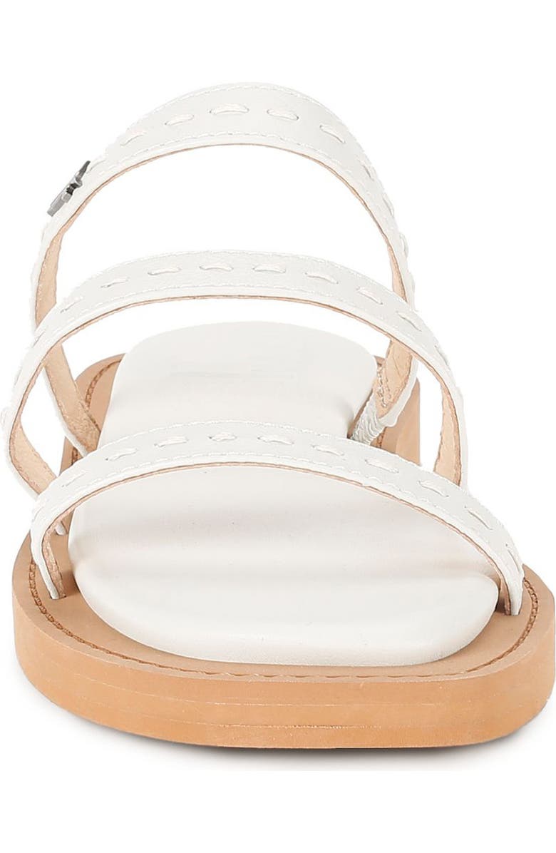 Frye Faye Strappy Slide Sandal, Alternate, color, White