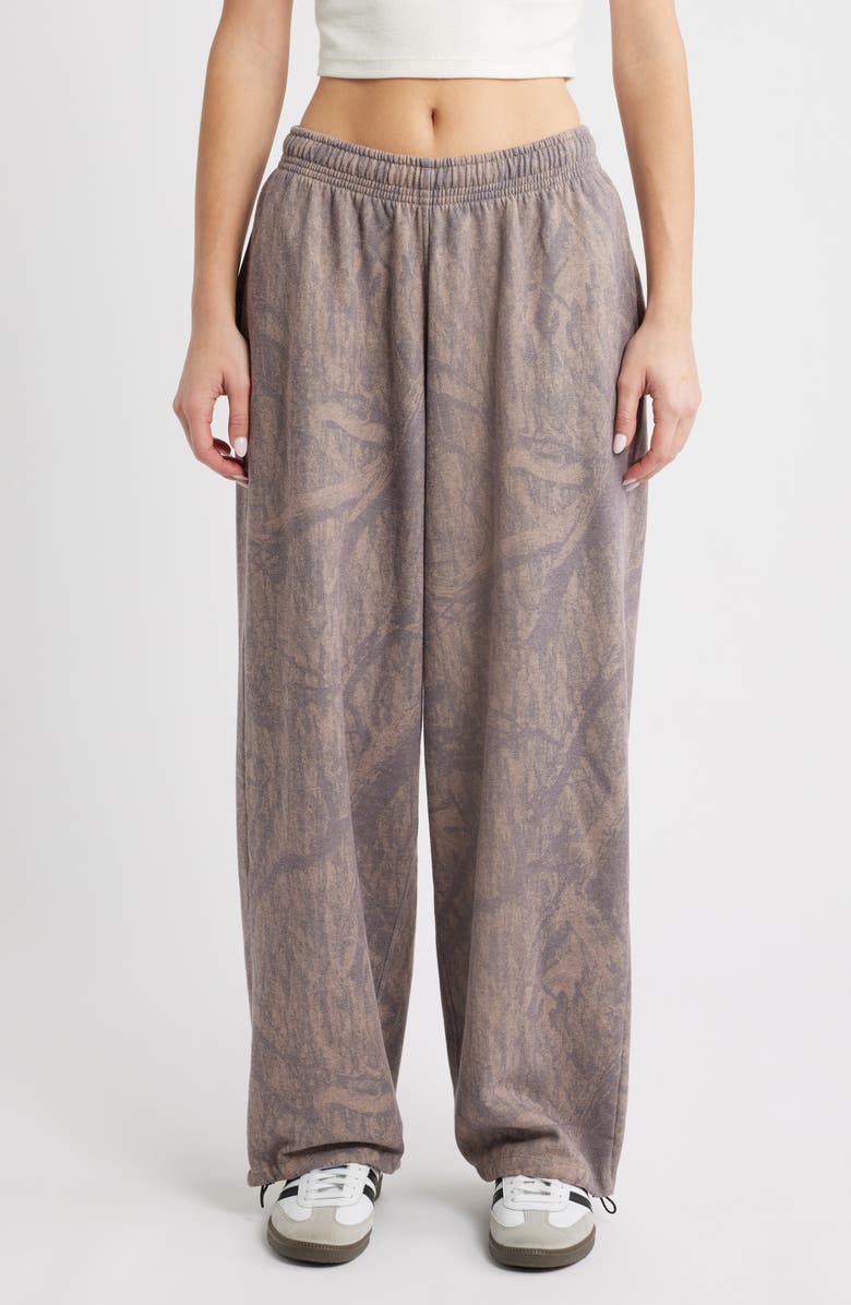 BDG Urban Outfitters Hunter Camo Baggy Sweatpants, Main, color, Brown Tiger