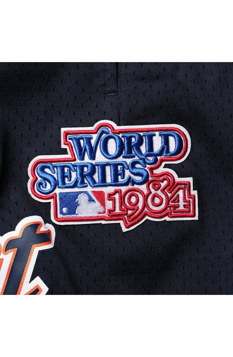 PRO STANDARD Men's Pro Standard Navy Detroit Tigers 1984 World Series Mesh Shorts, Alternate, color, 
