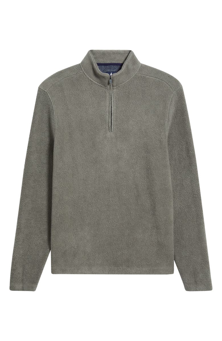 johnnie-O Dion Fleece Half Zip Pullover, Alternate, color, Concrete