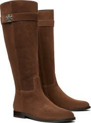 Tory Burch T Lock Knee High Riding Boot