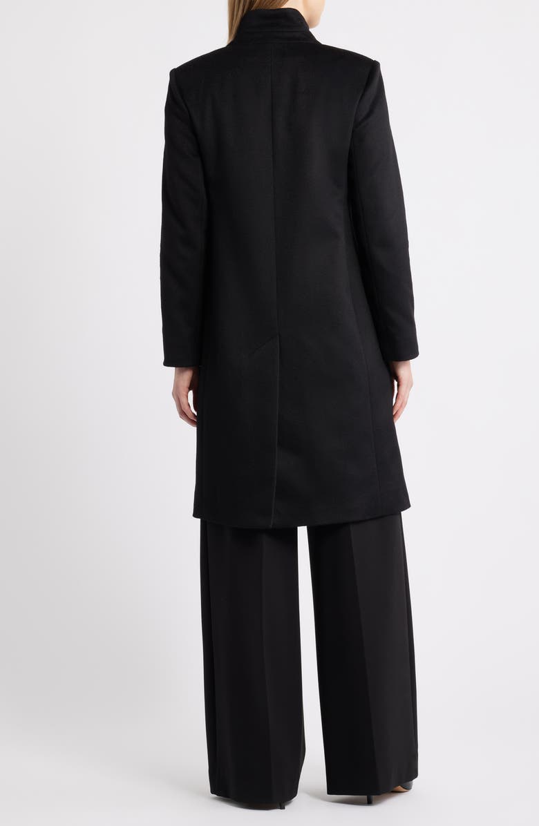 Fleurette Milly Cashmere Coat, Main, color, Black