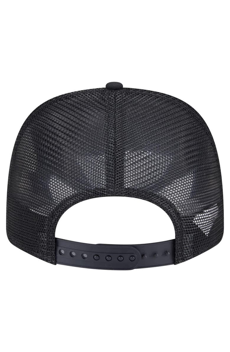 New Era Men's New Era Black Oregon State Beavers Primary 9SEVENTY Trucker Stretch-Snap Hat, Alternate, color, 