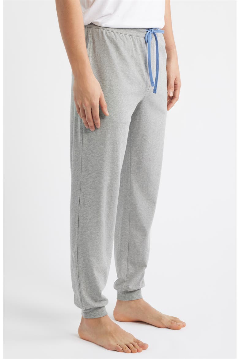 Mix Match Stretch Cotton Pajama Joggers, Alternate, color, MEDIUM GREY