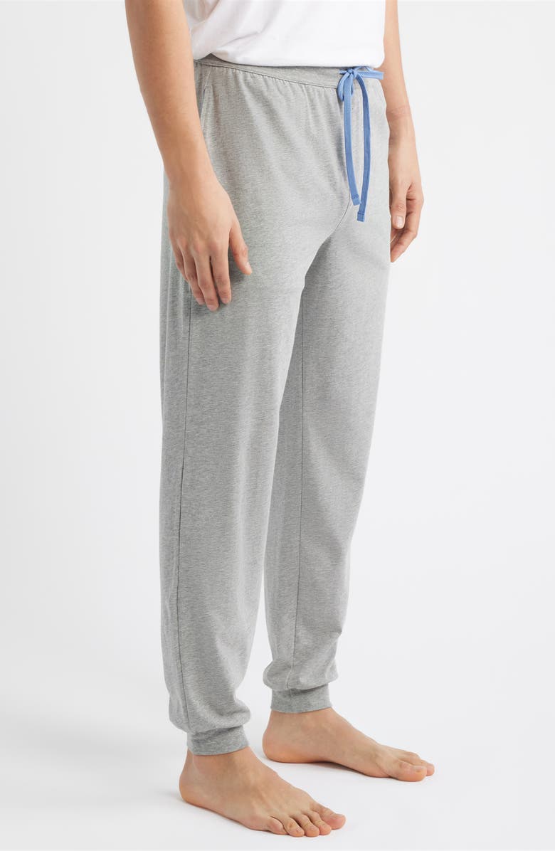 BOSS Mix Match Stretch Cotton Pajama Joggers, Alternate, color, Medium Grey