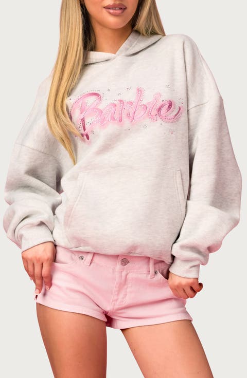 x Barbie® Embellished Hoodie