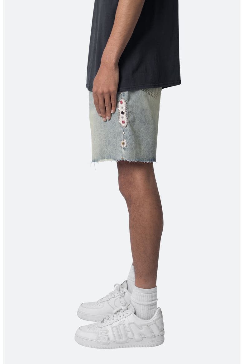 Cutoff Denim Shorts, Alternate, color, VINTAGE BLUE