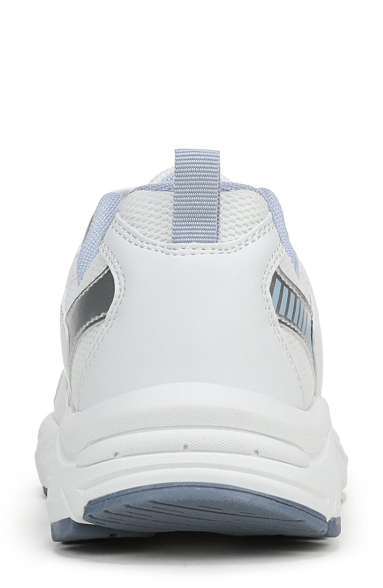 Rykä Generation Sneaker, Alternate, color, White/ Blue Leather/ Mesh