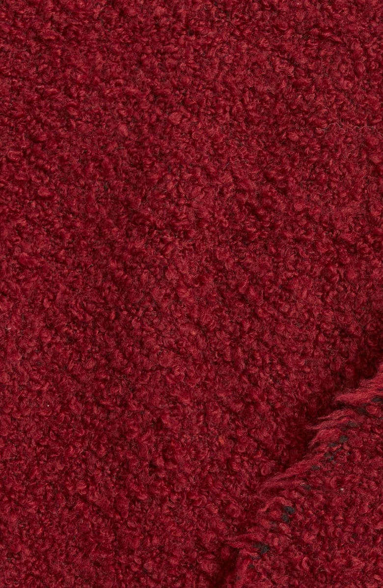 Nordstrom Haven Tassel Throw, Alternate, color, Red Grape