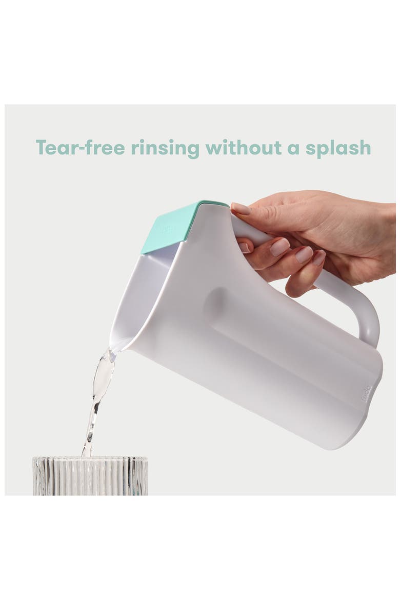 Control the Flow Bathroom Rinser Cup, Alternate, color, WHITE